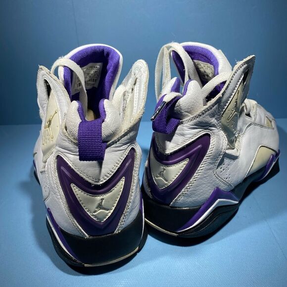 Air Jordan 7 Retro Size 11 342964 101 MINNESOTA VIKINGS Size 9,5 - Picture 6 of 7
